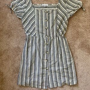 Women’s XL Striped mini dress by Purple Snow